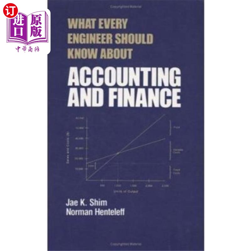 海外直订What Every Engineer Should Know about Accounting... 每一个工程师都应该了解会计和财务
