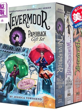 永无境套盒1-3 美版平装 英文原版 Nevermoor Paperback Gift Set Jessica Townsend