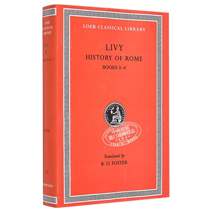 蒂托 李维 罗马史 卷二 洛布古典丛书 原文拉英对照版 英文原版 History of Rome Volume II Livy【中商原版】