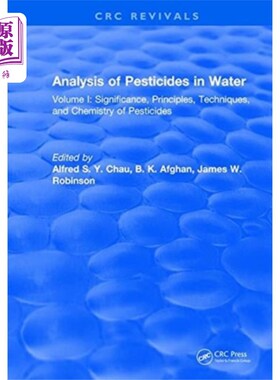 海外直订Analysis of Pesticides in Water 水中农药分析
