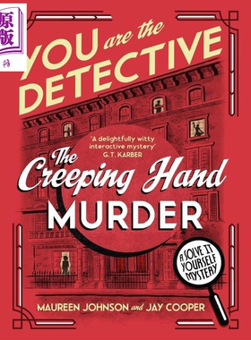你是侦探 爬行之手谋杀案 You Are The Detective The Creeping Hand Murder 英文原版 Maureen Johnson【中商原版】