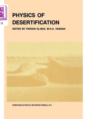 海外直订Physics of Desertification 荒漠化物理学