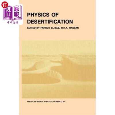 海外直订Physics of Desertification 荒漠化物理学