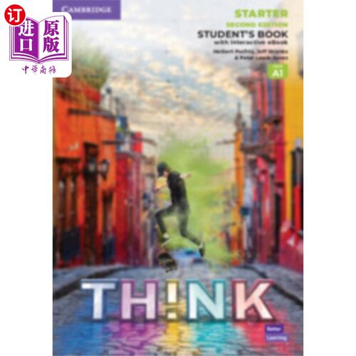 海外直订Think Starter Student's Book with Interactive eB... 思考初学者的互动电子书英国英语的书