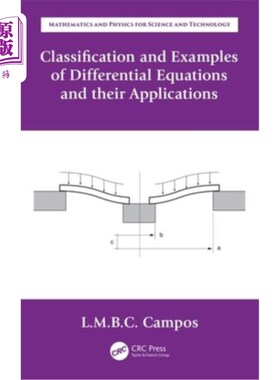 海外直订Classification and Examples of Differential Equations and Their Applications: Or 微分方程的分类和例子及其应