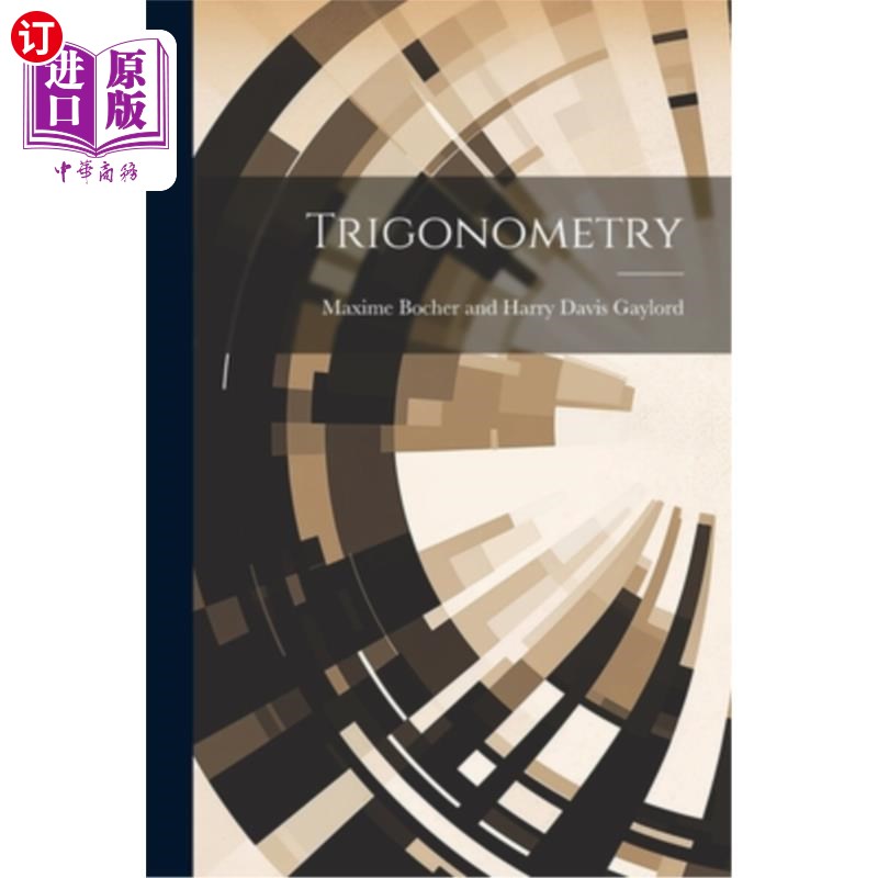 海外直订Trigonometry 三角函数