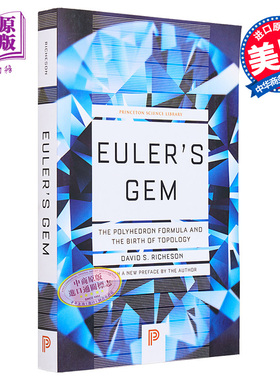 现货 欧拉定理 多面体公式与拓扑学的诞生 英文原版 Euler s Gem David S Richeson【中商原版】