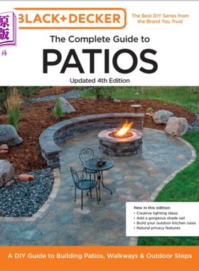 海外直订Black and Decker Complete Guide to Patios Update... Black and Decker Complete Guide to pati