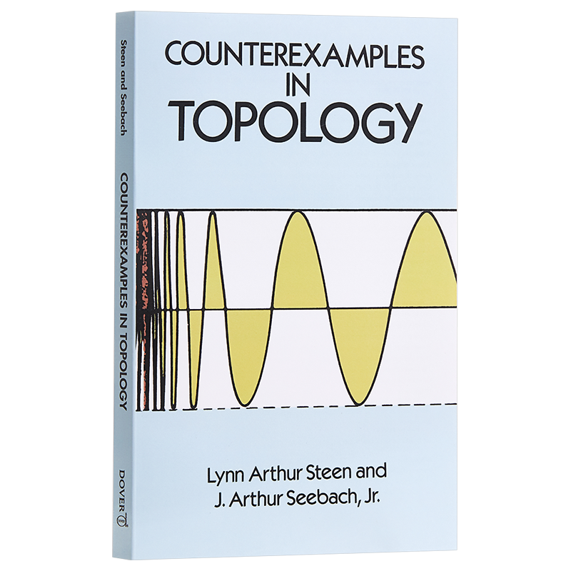 Counterexamples in Topology 英文原版 拓扑学中的反例 Lynn Arthur Steen等【中商原版】
