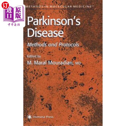 海外直订医药图书Parkinson's Disease: Methods and Protocols 帕金森病：方法和方案