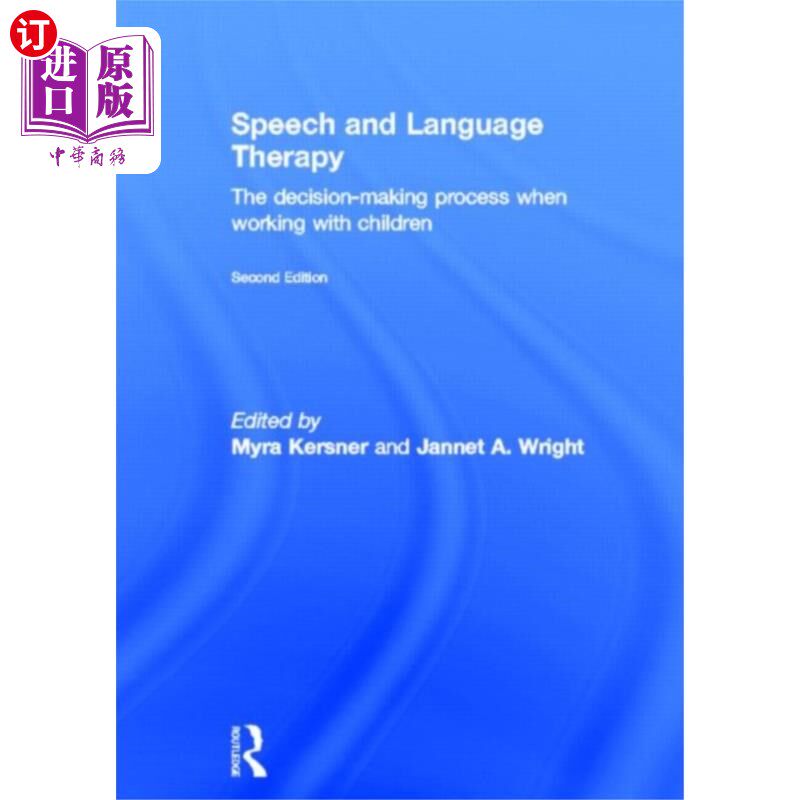 海外直订Speech and Language Therapy 言语及语言治疗