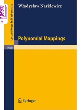 海外直订Polynomial Mappings 多项式映射