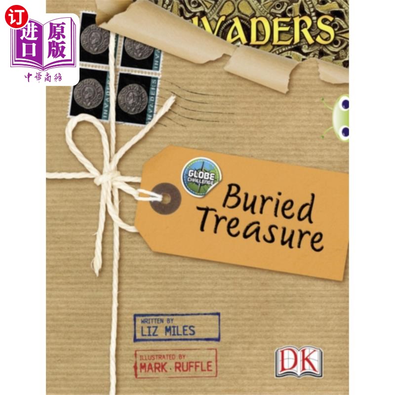 海外直订Bug Club Independent Non Fiction Year 4 Grey A Globe Challenge Buried Treasure 虫子俱乐部独立非小说第4年灰