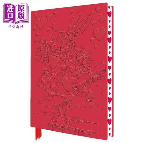 爱丽丝梦游仙境 白兔 艺术工匠素描本 英文原版 Alices Adventures Flame Tree Studio【中商原版】