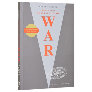 【中商原版】罗伯特·格林战争的33条简明策略The Concise 33 Strategies of