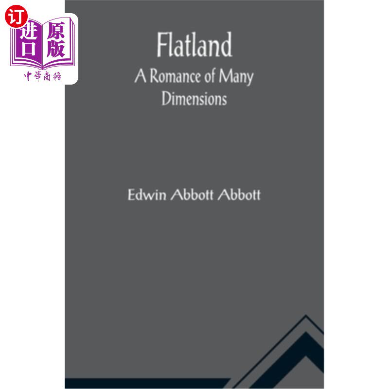 海外直订Flatland A Romance of Many Dimensions 《平面世界》——多维浪漫