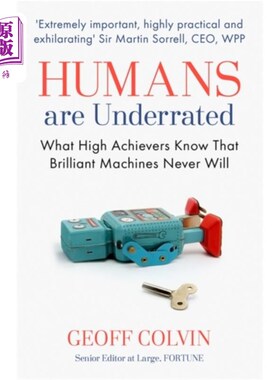 海外直订Humans Are Underrated 人类被低估了