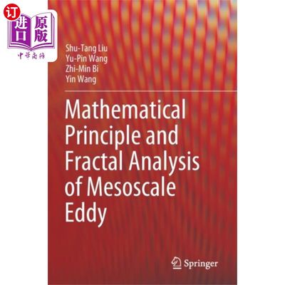 海外直订Mathematical Principle and Fractal Analysis of M... 中尺度涡旋的数学原理与分形分析