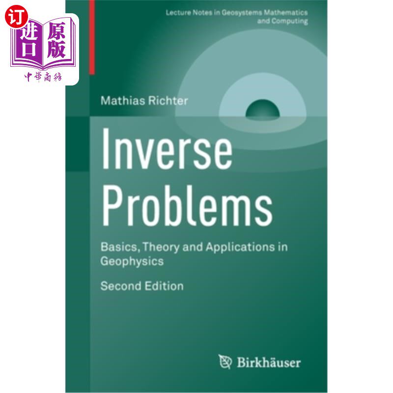 海外直订Inverse Problems: Basics, Theory and Applications in Geophysics 反问题：地球物理学的基础、理论和应用