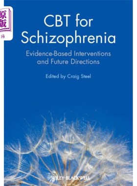 海外直订医药图书CBT for Schizophrenia - Evidence-Based Intervent... 精神分裂症的CBT -循证干预和未来方向