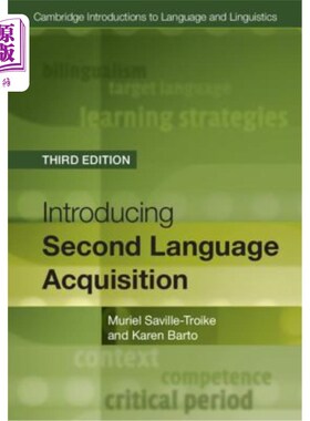 海外直订Introducing Second Language Acquisition 介绍二语言习得