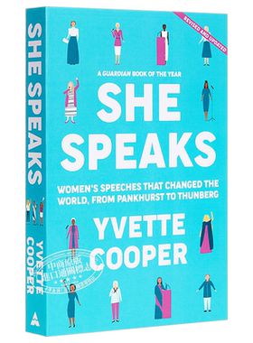 预售 她说 英文原版 She Speaks Yvette Cooper 杰出女性精彩演讲 铁娘子撒切尔夫人 特雷莎·梅 米歇尔·奥巴马 英国女王伊丽莎白
