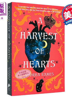 丰收的心 豪华镂花边版 英文原版 A Harvest of Hearts Deluxe Stenciled Edges Andrea Eames【中商原版】