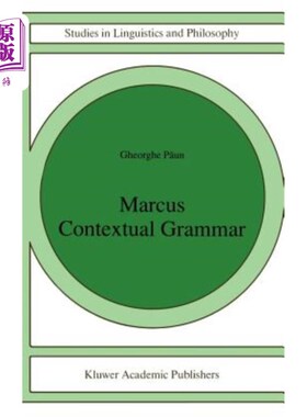 海外直订Marcus Contextual Grammars 马库斯语境语法