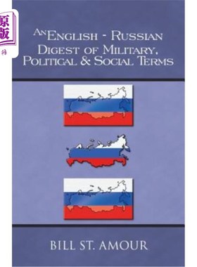 海外直订An English-Russian Digest of Military, Political & Social Terms 英俄军事、政治和社会术语摘要