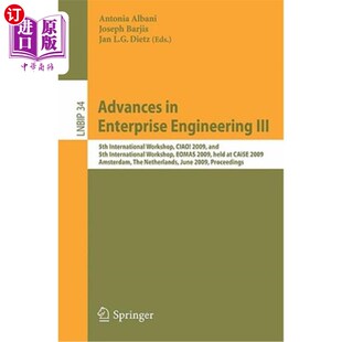 2009 第五届国际 Engineering International Workshop 5th Enterprise III 企业工程进展III 海外直订Advances Ciao