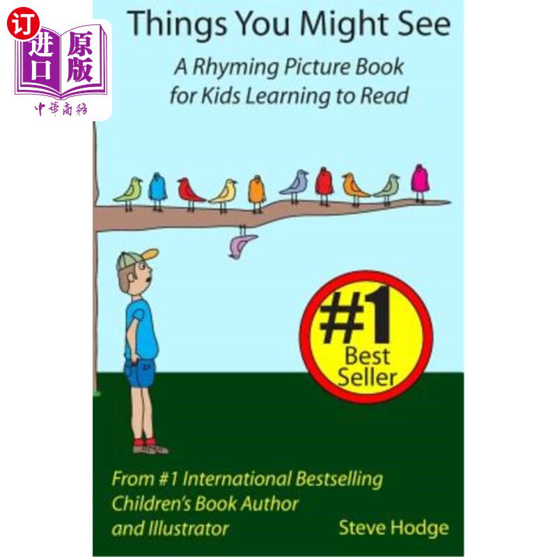 海外直订Things You Might See: A Rhyming Picture Book for Kids Learning to Read