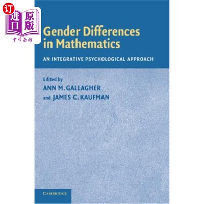 海外直订Gender Differences in Mathematics: An Integrative Psychological Approach 数学中的性别差异：一种综合心理学方法