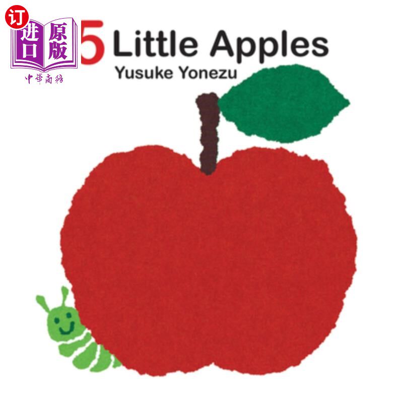 海外直订5 Little Apples 5个小苹果
