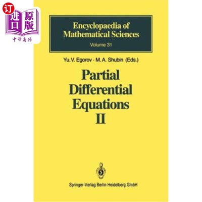 海外直订Partial Differential Equations II: Elements of the Modern Theory. Equations with 偏微分方程II:现代理论的要