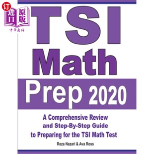 Preparing Prep Comprehensive 海外直订TSI and Guide 2020 Step TSI Review Math