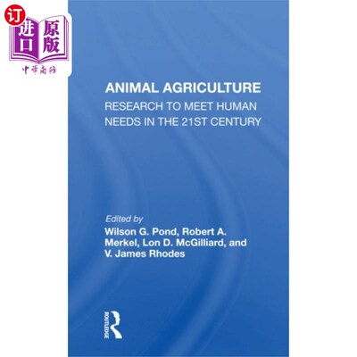 海外直订Animal Agriculture 畜牧业