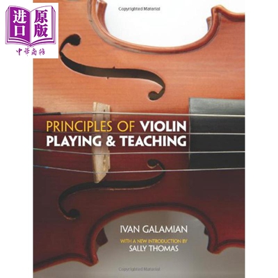预售 Principles of Violin Playing and Teaching 进口艺术 小提琴演奏和教学原则【中商原版】