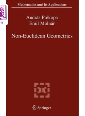 海外直订Non-Euclidean Geometries: János Bolyai Memorial Volume 非欧几何:János鲍耶纪念卷