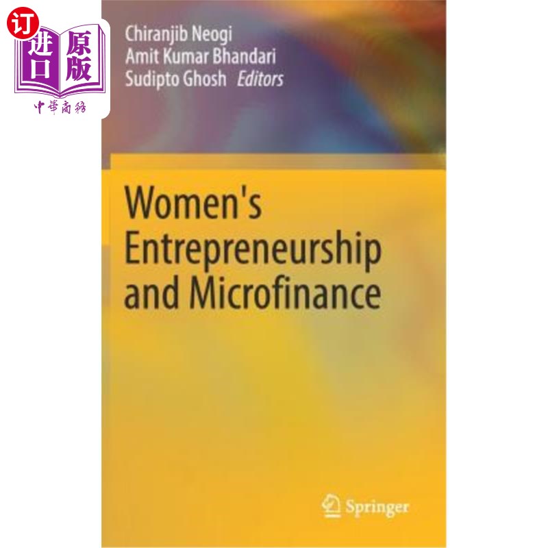 海外直订Women's Entrepreneurship and Microfinance 妇女创业和小额信贷