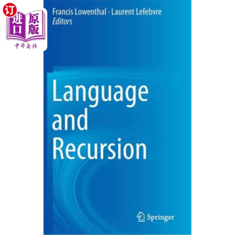 海外直订Language and Recursion 语言和递归