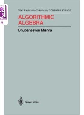 海外直订Algorithmic Algebra 算法代数