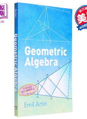 埃米尔 阿廷 几何代数 Geometric Algebra 英文原版 Emil Artin【中商原版】
