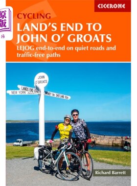 海外直订Cycling Land's End to John o' Groats 从土地的尽头到约翰·奥格罗茨