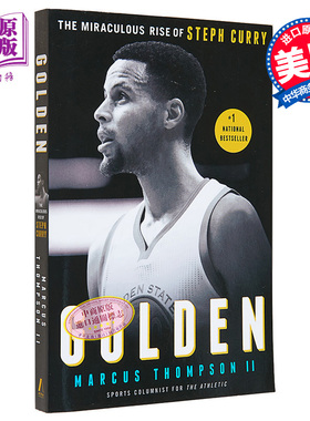 金州勇士 库里的奇迹崛起 斯蒂芬库里传记 英文原版 Golden Miraculous Rise of Stephen Curry Marcus Thompson 篮球运动员