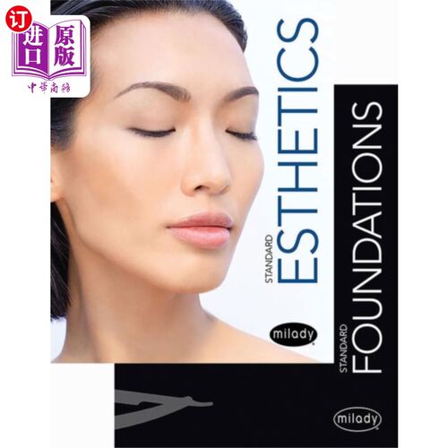 海外直订Milady Standard Foundations with Standard Esthet... 米拉迪标准基础与标准美学:基础