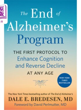 海外直订医药图书The End of Alzheimer's Program: The First Protocol to Enhance Cognition and Reve 阿尔茨海默氏症项目