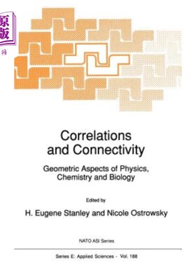 海外直订Correlations and Connectivity: Geometric Aspects of Physics, Chemistry and Biolo 相关性和连通性:物理、化学