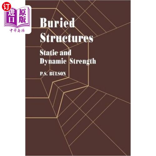 海外直订Buried Structures 地下结构