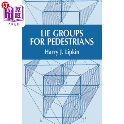 海外直订Lie Groups for Pedestrians 行人躺卧群