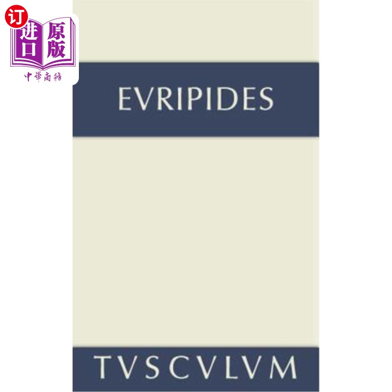 海外直订德语 Fragmente. Der Kyklop. Rhesos: Griechisch - Deutsch 碎片。德基克洛普。恒河猴：格里奇施 - 德语